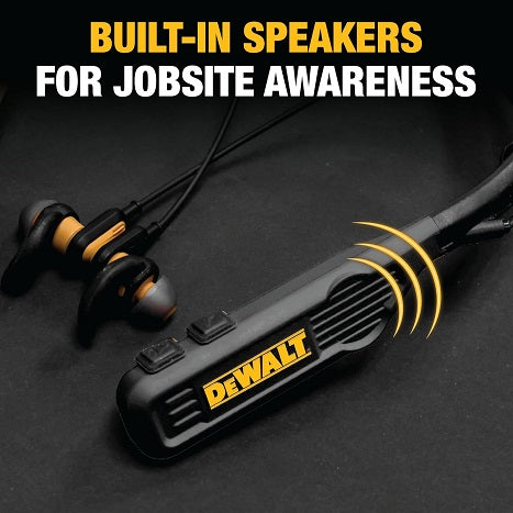 DEWALT 2-in-1 BLUETOOTH NECKBANDS